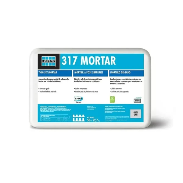 Laticrete 317 Mortar Grey 50lb Bag Pallet