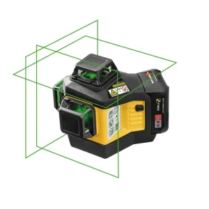 Stabila LAX 600G 3 Plane/360° Green Beam Laser 7pc Kit