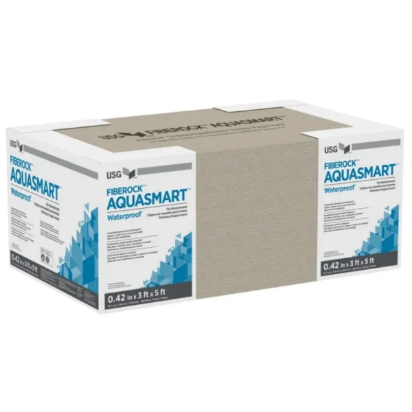 42″ x 3′ x 5′ Fiberock® Brand AquaSmart™ Tile Backerboard | 60 Pieces (Pallet)