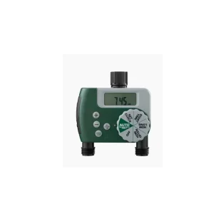 Digital 2 Outlet Hose Faucet Timer