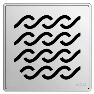 ACO Premium 6 x 6 ShowerPoint Drain | Tile-In Grate / Deep (Non-Locking)