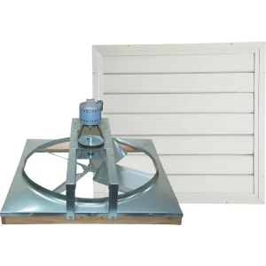 Ventamatic Belt Drive Whole House Fan with Automatic Shutter