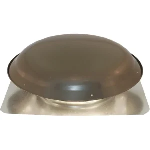 Ventamatic Galvanized Steel Dome Roof Mount Static Attic Vent
