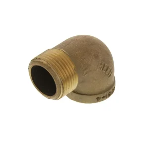 BRASS ST 90° ELBOW LEAD FREE