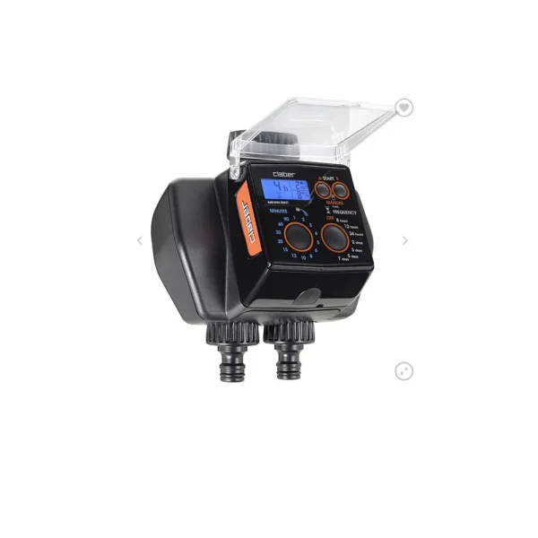 Claber 8488 Dual-Select Advanced Push-Button Digital Water Timer