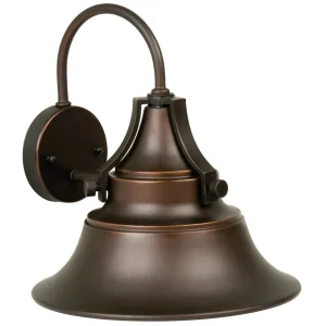Craftmade Union Oiled Bronze Medium Outdoor Wall Sconce, 12.75 in