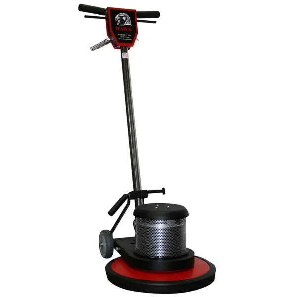 Hawk 1-1/2 hp Two Speed Standard Floor Machines | 17 in. Chrome Plated