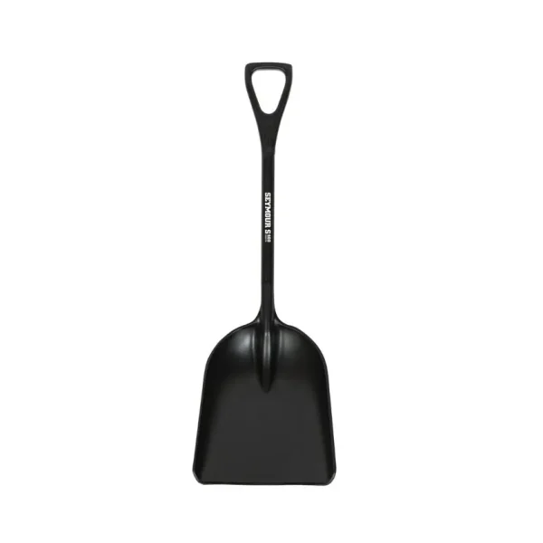 Eastern Pattern 14″ x 17″ Poly Scoop, 27″ D-Grip Handle (One Piece Molded Construction)