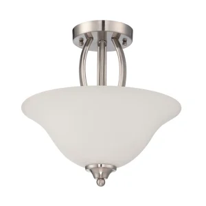 Craftmade Northlake Satin Nickel Mount Light, 13.5 in
