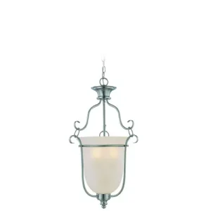Craftmade Linden Lane Light Pendant, Satin Nickel with Frosted Glass