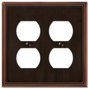 Amerelle Double Duplex Metro Line Aged Bronze