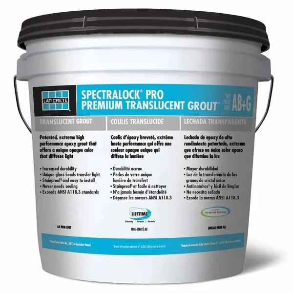 Laticrete SPECTRALOCK PRO Premium Translucent Grout | Mini Unit
