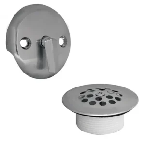 Danco Trip Lever Tub Drain Trim Kit with Overflow in Chrome