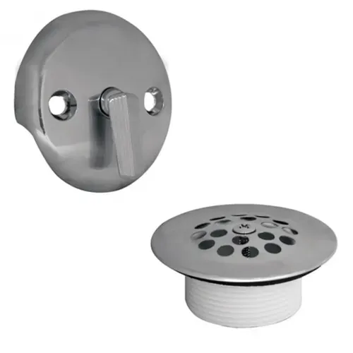 Danco Trip Lever Tub Drain Trim Kit with Overflow in Chrome