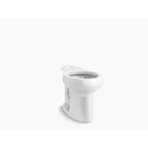 Kohler Highline Comfort Height White Round Front Toilet Bowl