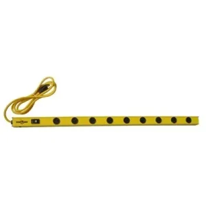 Woods Yellow Jacket 9-Outlet Plug Strip 36 Inch