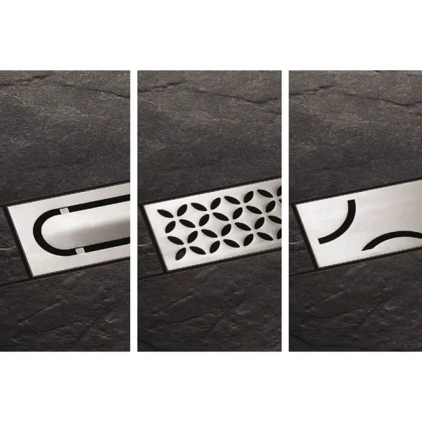 Schluter KERDI-LINE-STYLE Grate Assembly | 19-11/16″ (50 cm) / Curve