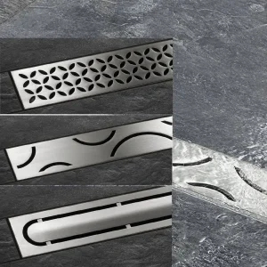 Schluter KERDI-LINE-STYLE Grate Assembly | 19-11/16″ (50 cm) / Curve - view 2