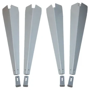 Mustee Sink Legs, 4-Pack
