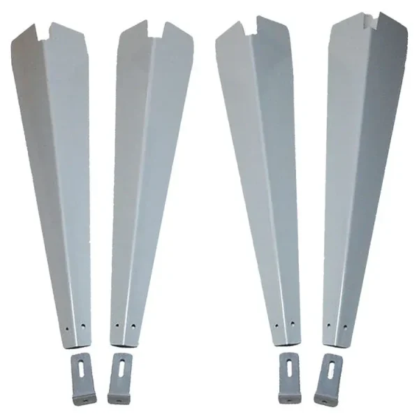 Mustee Sink Legs, 4-Pack