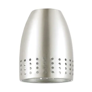 Westinghouse Perforated Neckless Metal Shade, Brushed Nickel 6.5 in