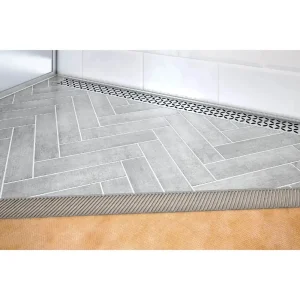 Schluter KERDI SHOWER-LTS Linear Drain Shower Trays | 39″ x 39″ Linear Shower Pan - view 3