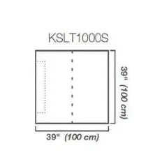 Schluter KERDI SHOWER-LTS Linear Drain Shower Trays | 39″ x 39″ Linear Shower Pan - view 4