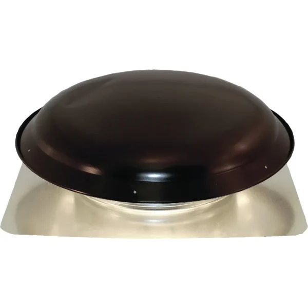 Ventamatic Heavy-Duty Galvanized Steel Dome Power Roof Mount Attic Vent