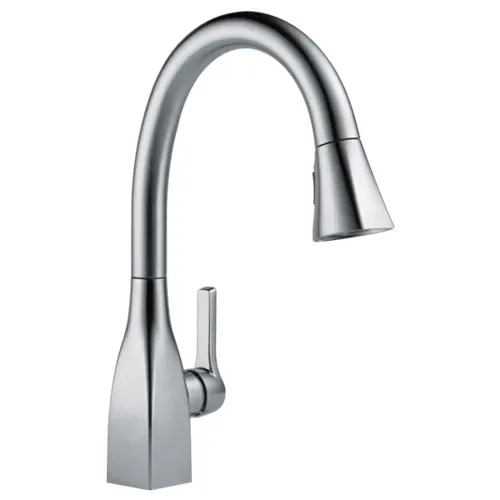Delta Mateo Arctic Stainless Single Handle Pull Down Kitchen Faucet