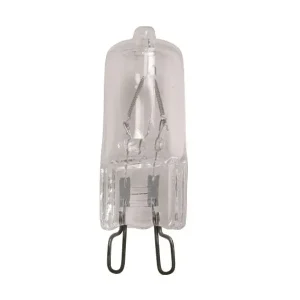 Satco 40 Watt Halogen T4 G9 Double Loop Base Light Bulb
