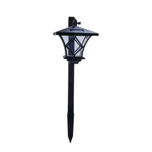 Moonrays Ridgley Solar Plastic LED Path Light