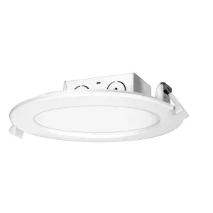 Satco 11.6 Watt LED Direct Wire Edge-lit Downlight, 5-6 in