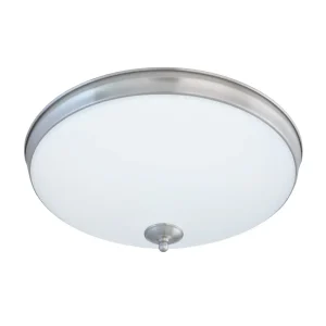 Good Earth Lighting Legacy Brushed Nickel Mount LED Light, 15 in