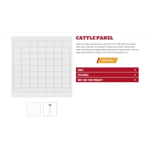 CATTLE PANEL 4GA