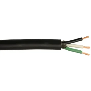 Coleman Cable 14/4 Sjeoow Seoprene Cable Black 250 Foot