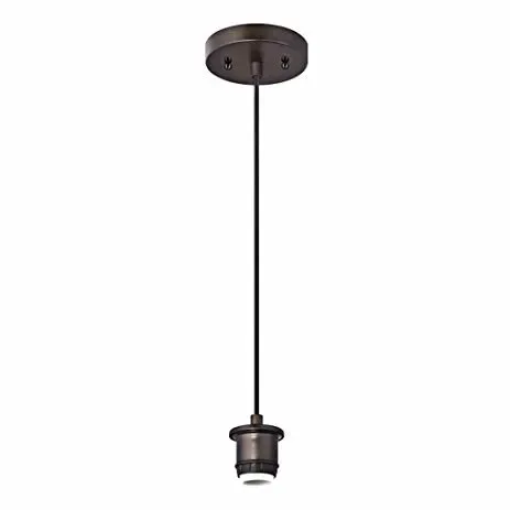Westinghouse Oil Rubbed Bronze 1 Light Indoor Adjustable Pendant, 54.5 in