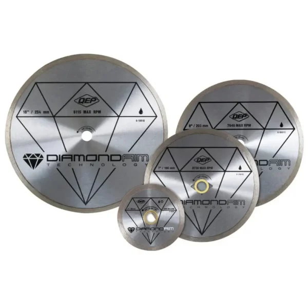 QEP Black Series Tile Saw Diamond Blades | 4″