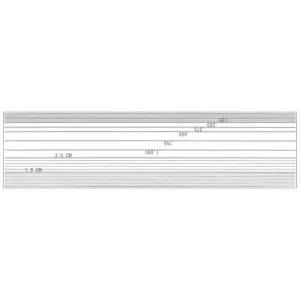 Grass Height Prism Gauge Film Transparency