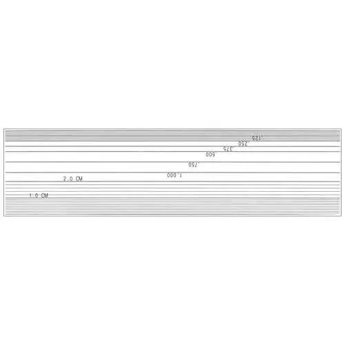 Grass Height Prism Gauge Film Transparency