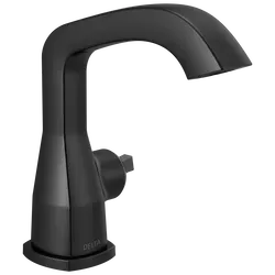 Delta Stryke Matte Black Single Handle Bathroom Faucet