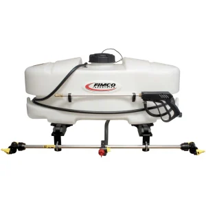 Fimco 25-Gallon ATV Sprayer with Stainless Steel 3-Nozzle Broadcast Boom - view 2