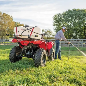 Fimco 25-Gallon ATV Sprayer with Stainless Steel 3-Nozzle Broadcast Boom - view 4