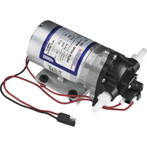 Shurflo 12V DC Standard Pump with Wire Harness, 1.8 GPM, 60 PSI
