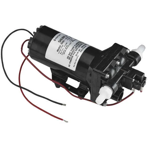 Shurflo 12V DC High Flow Automatic Demand Diaphragm Pump, 5.3 GPM, 60 PSI