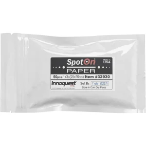 SpotOn® Spray Pattern Test Paper