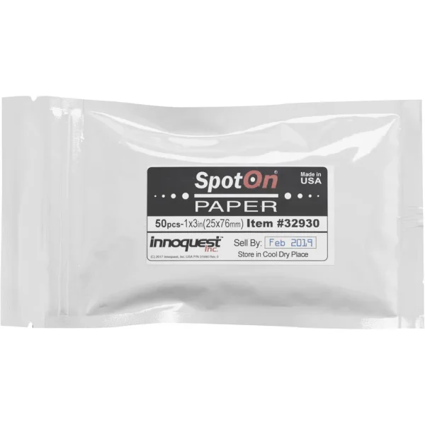 SpotOn® Spray Pattern Test Paper