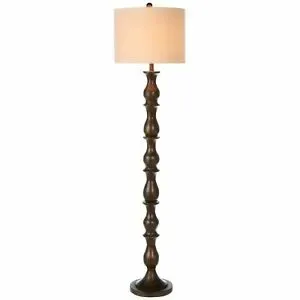 MIDWEST CBK 161122 ESPRESSO FINIAL FLOOR LAMP
