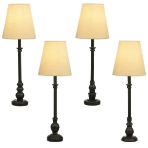 MIDWEST CBK 168469 BLACK BUFFET LAMP