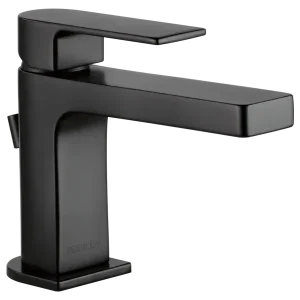 Peerless Xander Single Handle Bathroom Faucet, Matte Black