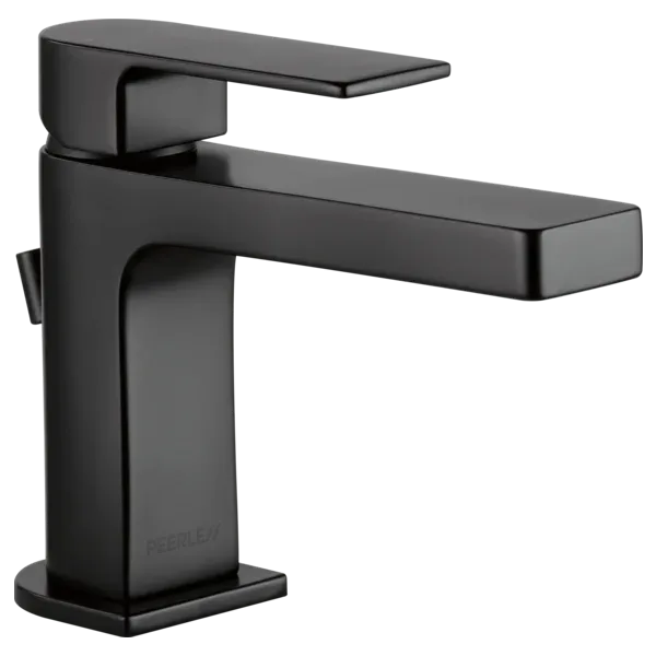 Peerless Xander Single Handle Bathroom Faucet, Matte Black